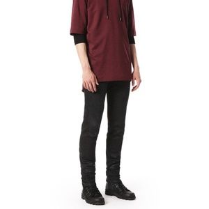 New DIESEL BLACK GOLD Size 32 TYPE-247 Jeans Black